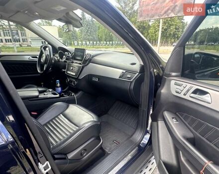 Синий Мерседес ГЛЕ-Класс, объемом двигателя 3 л и пробегом 169 тыс. км за 28999 $, фото 12 на Automoto.ua