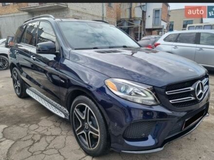 Синий Мерседес ГЛЕ-Класс, объемом двигателя 3 л и пробегом 135 тыс. км за 36999 $, фото 1 на Automoto.ua