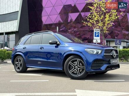 Мерседес ГЛЕ-Класс 2019 в Киеве на Automoto.ua Синий Мерседес ГЛЕ-Класс, объемом двигателя 2.93 л и пробегом 67 тыс. км за 65990 $, фото 1 на Automoto.ua