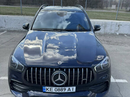 Мерседес ГЛЕ-Класс 2021 в Днепре (Днепропетровске) на Automoto.ua Синий Мерседес ГЛЕ-Класс, объемом двигателя 3 л и пробегом 53 тыс. км за 73000 $, фото 1 на Automoto.ua
