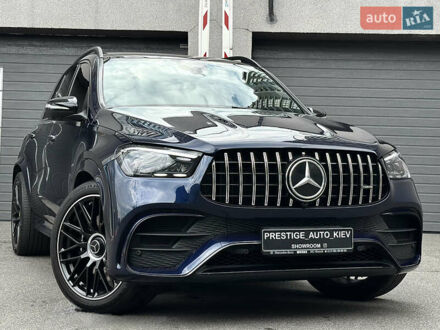 Мерседес ГЛЕ-Класс 2022 в Киеве на Automoto.ua Синий Мерседес ГЛЕ-Класс, объемом двигателя 1.95 л и пробегом 42 тыс. км за 82000 $, фото 1 на Automoto.ua