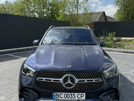 Мерседес ГЛЕ-Класс 2023 в Самборе на Automoto.ua Синий Мерседес ГЛЕ-Класс, объемом двигателя 1.99 л и пробегом 30 тыс. км за 100000 $, фото 1 на Automoto.ua