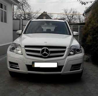 Белый Мерседес ГЛК-Класс, объемом двигателя 2.2 л и пробегом 138 тыс. км за 17500 $, фото 1 на Automoto.ua