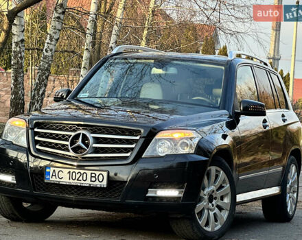Черный Мерседес ГЛК-Класс, объемом двигателя 2.2 л и пробегом 270 тыс. км за 11499 $, фото 1 на Automoto.ua