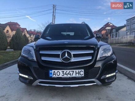 Мерседес ГЛК-Клас 2014 у Тячеве на Automoto.ua Чорний Мерседес ГЛК-Клас, об'ємом двигуна 2.2 л та пробігом 240 тис. км за 16500 $, фото 1 на Automoto.ua