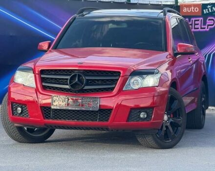 Красный Мерседес ГЛК-Класс, объемом двигателя 3.5 л и пробегом 224 тыс. км за 13999 $, фото 1 на Automoto.ua