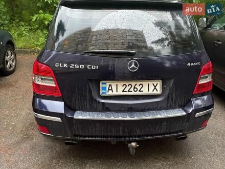 Синий Мерседес ГЛК-Класс, объемом двигателя 2.2 л и пробегом 290 тыс. км за 6000 $, фото 1 на Automoto.ua