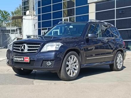 Синій Мерседес GLK серия, об'ємом двигуна 0.21 л та пробігом 330 тис. км за 11490 $, фото 1 на Automoto.ua