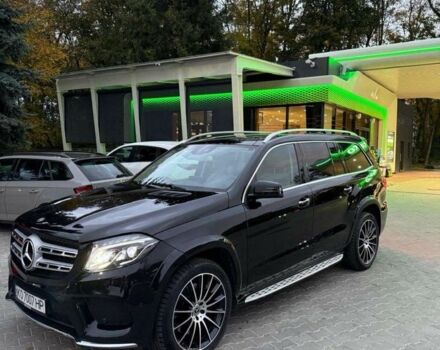 Черный Мерседес ГЛС 350, объемом двигателя 3 л и пробегом 209 тыс. км за 35800 $, фото 1 на Automoto.ua