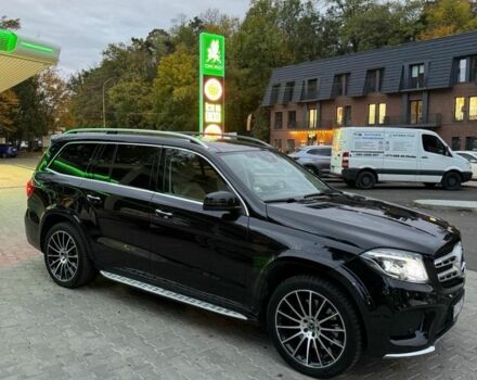 Черный Мерседес ГЛС 350, объемом двигателя 3 л и пробегом 209 тыс. км за 35800 $, фото 1 на Automoto.ua