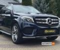 Синий Мерседес ГЛС 350, объемом двигателя 3 л и пробегом 130 тыс. км за 51000 $, фото 1 на Automoto.ua