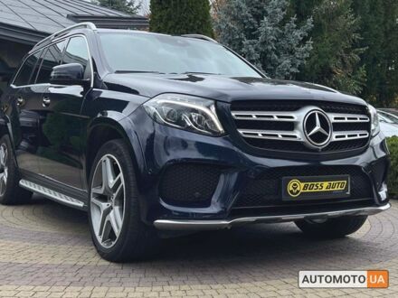 Мерседес ГЛС 350 2017 у Львові на Automoto.ua Синій Мерседес ГЛС 350, об'ємом двигуна 3 л та пробігом 130 тис. км за 51000 $, фото 1 на Automoto.ua