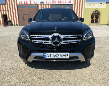 Чорний Мерседес GLS 450, об'ємом двигуна 3 л та пробігом 70 тис. км за 50000 $, фото 1 на Automoto.ua