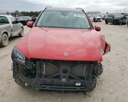 Красный Мерседес GLS 450, объемом двигателя 3 л и пробегом 55 тыс. км за 35500 $, фото 1 на Automoto.ua