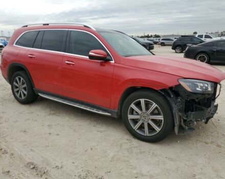 Красный Мерседес GLS 450, объемом двигателя 3 л и пробегом 55 тыс. км за 35500 $, фото 2 на Automoto.ua