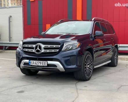 Синий Мерседес GLS 450, объемом двигателя 3 л и пробегом 205 тыс. км за 28500 $, фото 16 на Automoto.ua