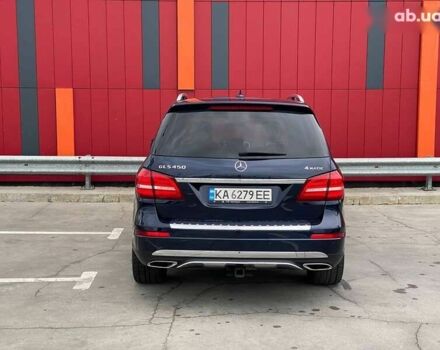 Синий Мерседес GLS 450, объемом двигателя 3 л и пробегом 205 тыс. км за 28500 $, фото 8 на Automoto.ua