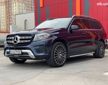 Синий Мерседес GLS 450, объемом двигателя 3 л и пробегом 205 тыс. км за 28500 $, фото 21 на Automoto.ua