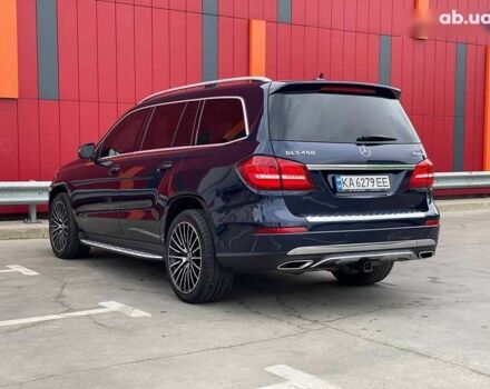 Синий Мерседес GLS 450, объемом двигателя 3 л и пробегом 205 тыс. км за 28500 $, фото 11 на Automoto.ua