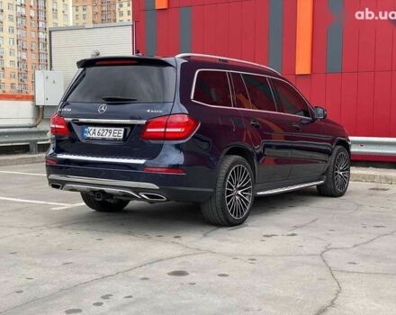 Синий Мерседес GLS 450, объемом двигателя 3 л и пробегом 205 тыс. км за 28500 $, фото 12 на Automoto.ua