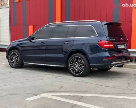 Синий Мерседес GLS 450, объемом двигателя 3 л и пробегом 205 тыс. км за 28500 $, фото 10 на Automoto.ua