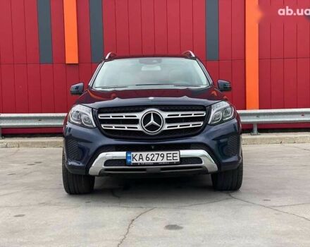 Синий Мерседес GLS 450, объемом двигателя 3 л и пробегом 205 тыс. км за 28500 $, фото 15 на Automoto.ua