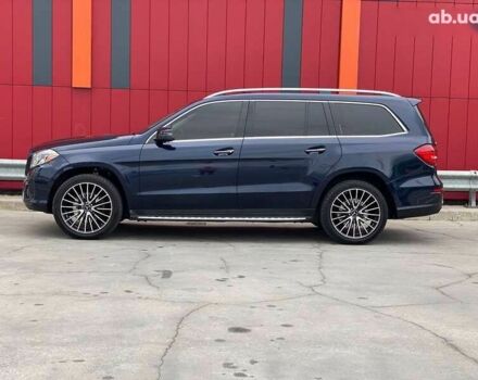 Синий Мерседес GLS 450, объемом двигателя 3 л и пробегом 205 тыс. км за 28500 $, фото 7 на Automoto.ua