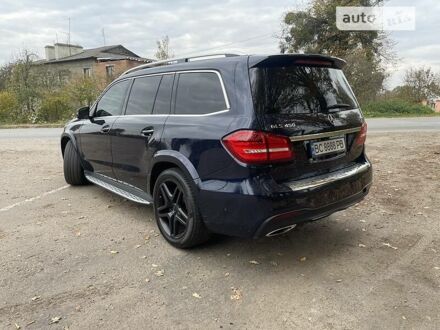 Мерседес GLS 450 2016 у Львові на Automoto.ua Синій Мерседес GLS 450, об'ємом двигуна 3 л та пробігом 129 тис. км за 42000 $, фото 1 на Automoto.ua