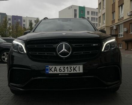Чорний Мерседес ГЛС 63, об'ємом двигуна 5.5 л та пробігом 107 тис. км за 39000 $, фото 1 на Automoto.ua