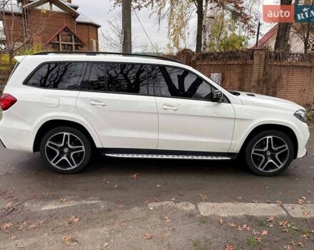 Белый Мерседес ГЛС-Класс, объемом двигателя 3 л и пробегом 80 тыс. км за 35990 $, фото 4 на Automoto.ua