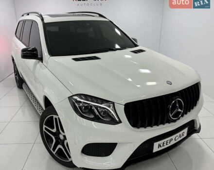 Белый Мерседес ГЛС-Класс, объемом двигателя 2.99 л и пробегом 87 тыс. км за 43500 $, фото 1 на Automoto.ua