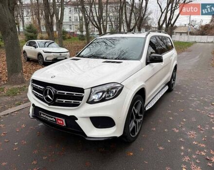 Белый Мерседес ГЛС-Класс, объемом двигателя 3 л и пробегом 80 тыс. км за 35990 $, фото 1 на Automoto.ua