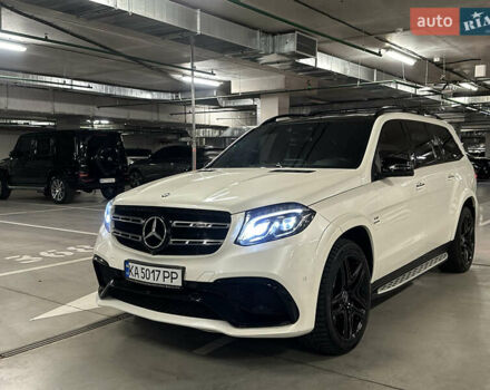 Мерседес ГЛС-Класс 2016 у Києві на Automoto.ua Білий Мерседес ГЛС-Класс, об'ємом двигуна 5.46 л та пробігом 165 тис. км за 43000 $, фото 2 на Automoto.ua