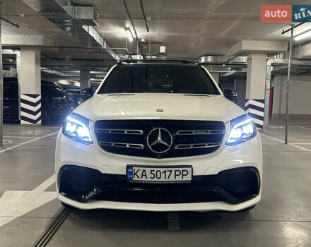 Мерседес ГЛС-Класс 2016 у Києві на Automoto.ua Білий Мерседес ГЛС-Класс, об'ємом двигуна 5.46 л та пробігом 165 тис. км за 43000 $, фото 1 на Automoto.ua