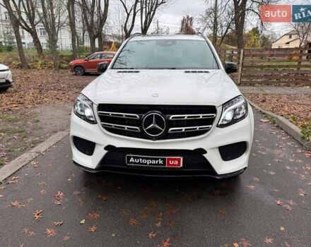 Белый Мерседес ГЛС-Класс, объемом двигателя 3 л и пробегом 80 тыс. км за 35990 $, фото 2 на Automoto.ua