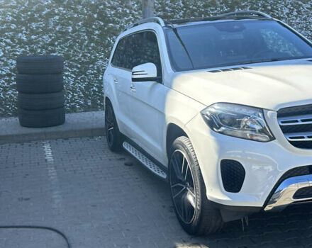 Белый Мерседес ГЛС-Класс, объемом двигателя 3 л и пробегом 128 тыс. км за 39000 $, фото 3 на Automoto.ua