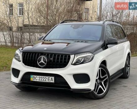 Белый Мерседес ГЛС-Класс, объемом двигателя 2.99 л и пробегом 289 тыс. км за 48000 $, фото 1 на Automoto.ua