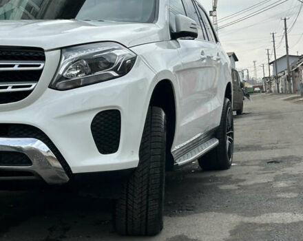 Белый Мерседес ГЛС-Класс, объемом двигателя 3 л и пробегом 128 тыс. км за 39000 $, фото 4 на Automoto.ua