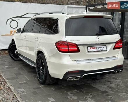 Белый Мерседес ГЛС-Класс, объемом двигателя 3 л и пробегом 80 тыс. км за 39900 $, фото 1 на Automoto.ua