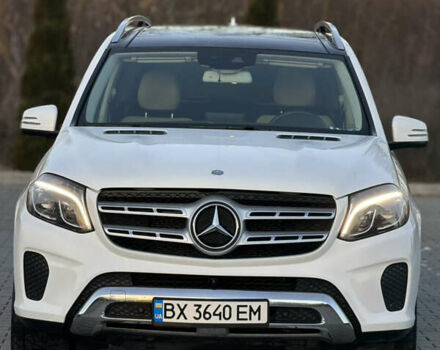 Белый Мерседес ГЛС-Класс, объемом двигателя 3 л и пробегом 79 тыс. км за 42000 $, фото 1 на Automoto.ua