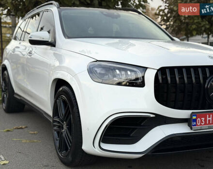 Мерседес ГЛС-Класс 2021 у Києві на Automoto.ua Білий Мерседес ГЛС-Класс, об'ємом двигуна 3 л та пробігом 136 тис. км за 64000 $, фото 9 на Automoto.ua