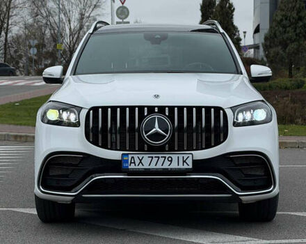 Белый Мерседес ГЛС-Класс, объемом двигателя 3 л и пробегом 103 тыс. км за 77900 $, фото 1 на Automoto.ua