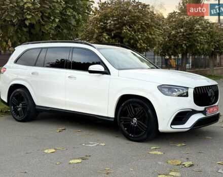Белый Мерседес ГЛС-Класс, объемом двигателя 3 л и пробегом 137 тыс. км за 68000 $, фото 4 на Automoto.ua