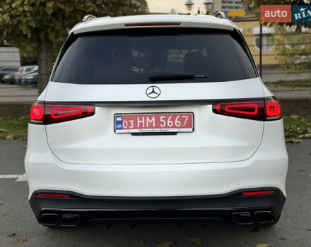 Мерседес ГЛС-Класс 2021 у Києві на Automoto.ua Білий Мерседес ГЛС-Класс, об'ємом двигуна 3 л та пробігом 136 тис. км за 64000 $, фото 25 на Automoto.ua