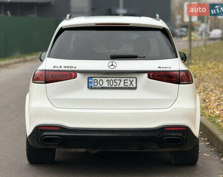 Белый Мерседес ГЛС-Класс, объемом двигателя 2.93 л и пробегом 99 тыс. км за 79900 $, фото 4 на Automoto.ua