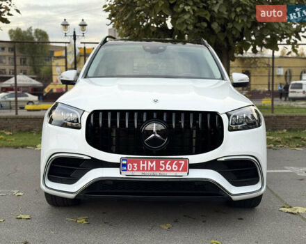 Мерседес ГЛС-Класс 2021 у Києві на Automoto.ua Білий Мерседес ГЛС-Класс, об'ємом двигуна 3 л та пробігом 136 тис. км за 64000 $, фото 3 на Automoto.ua