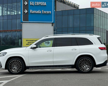 Белый Мерседес ГЛС-Класс, объемом двигателя 3 л и пробегом 103 тыс. км за 77900 $, фото 3 на Automoto.ua