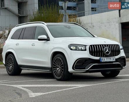 Белый Мерседес ГЛС-Класс, объемом двигателя 3 л и пробегом 103 тыс. км за 77900 $, фото 2 на Automoto.ua