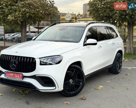 Мерседес ГЛС-Класс 2021 у Києві на Automoto.ua Білий Мерседес ГЛС-Класс, об'ємом двигуна 3 л та пробігом 136 тис. км за 64000 $, фото 1 на Automoto.ua