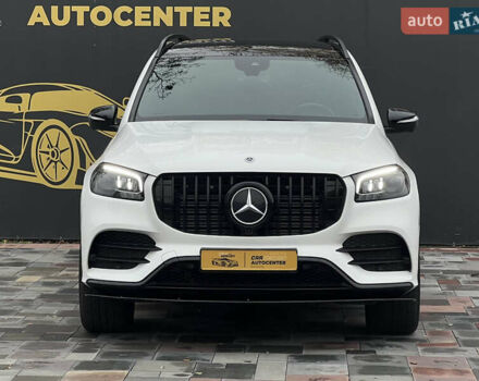 Белый Мерседес ГЛС-Класс, объемом двигателя 2.93 л и пробегом 23 тыс. км за 113000 $, фото 1 на Automoto.ua